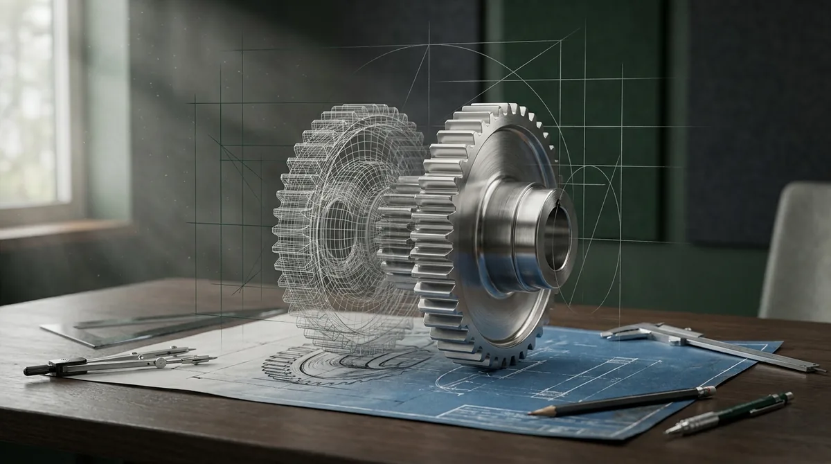 3D CAD design work